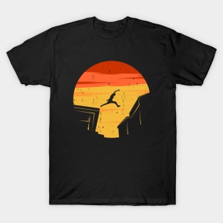 Retro Parkour Vintage Free Running T-Shirt